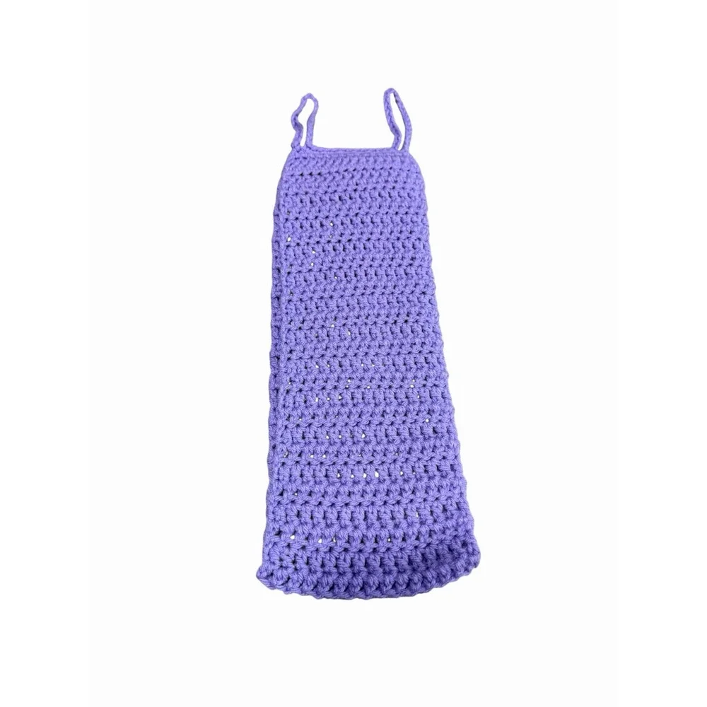 New Crochet Handmade Hanging Toilet Paper Roll Holder Bathroom Accessory